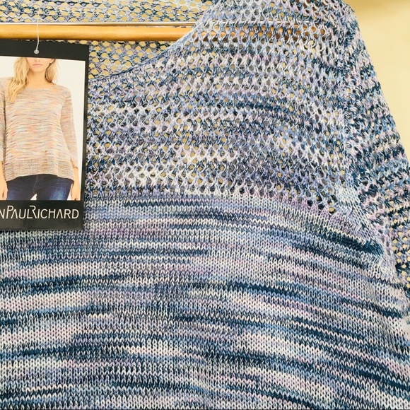 John Paul Richard Light Knit Top NWT - Picture 2 of 2